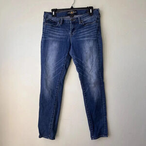 Lucky Brand Charlie Skinny Jeans Womens 8/29 Blue‎ Denim Slim Fit